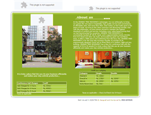 Tablet Screenshot of orangetreeresidency.com